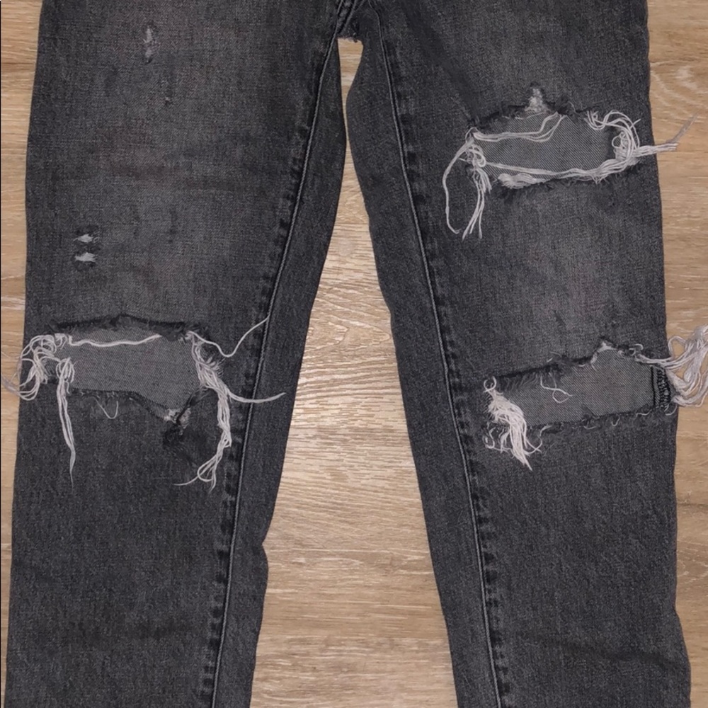 BDG Distressed Slim Straight Jeans